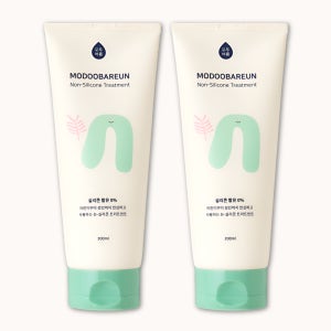 모두바른 무실리콘 두피 트리트먼트 임산부 헤어 머릿결관리 200ml, 2개