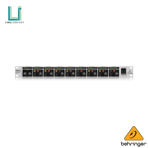 베링거 HA8000 V2 8채널 고출력 헤드폰 앰프