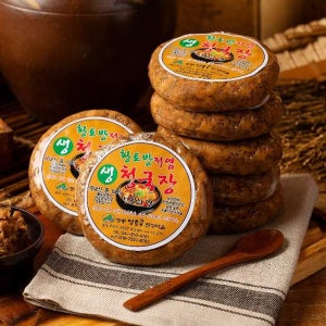 황토방청국장 저염 시래기 무염 청국장 국내산 1kg 청풍얼음골 된장마을