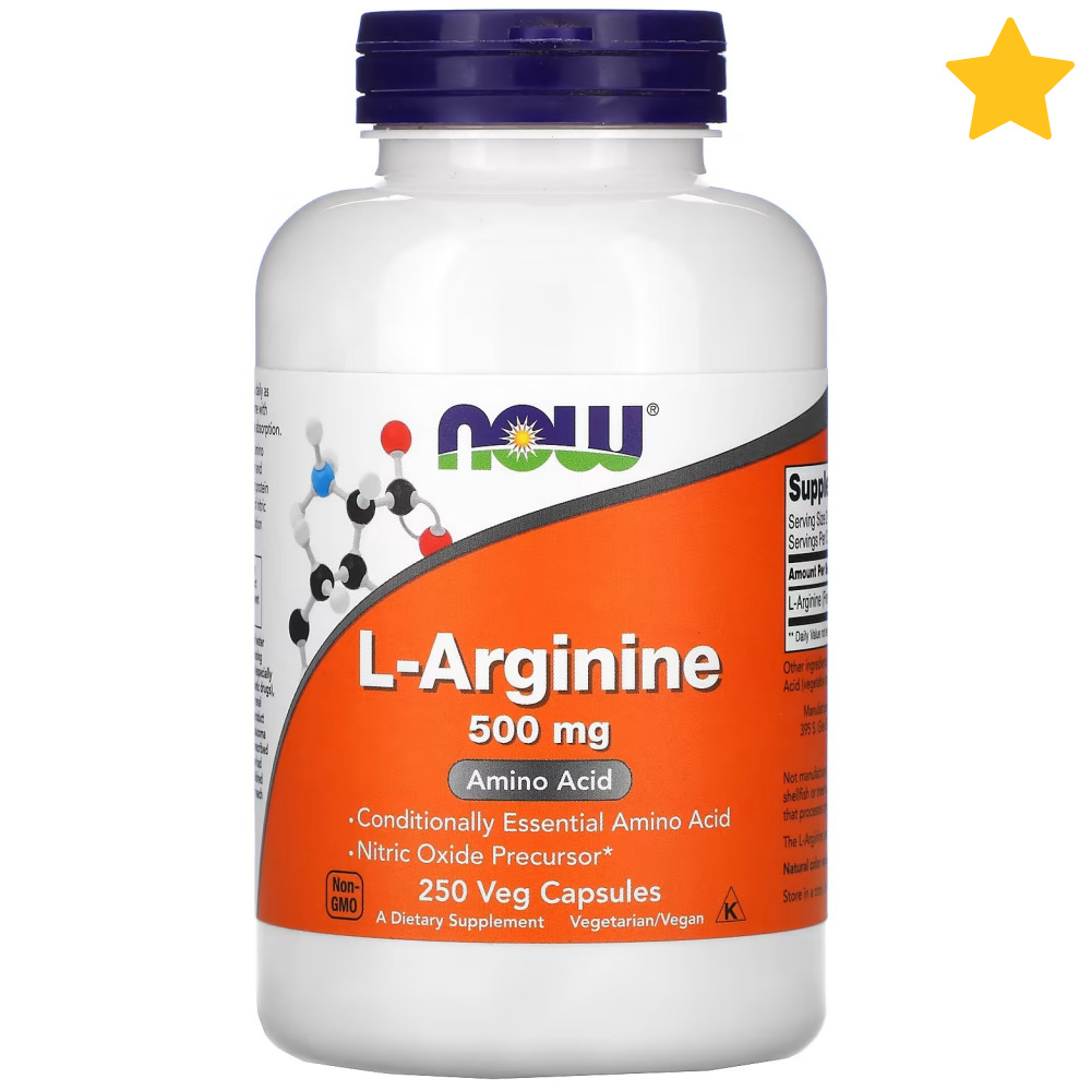 나우푸드 <b>L</b> Arginine <b>500mg</b> 베지 250정