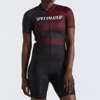 (유럽 해외 배송)스페셜라이즈드 여성 반팔 상의 Specialized SL Logo Stripe woman jersey - Black