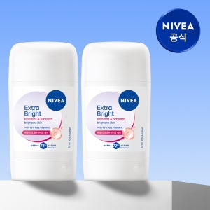니베아 데오드란트 스틱 엑스트라 브라이트 50ml, 2개