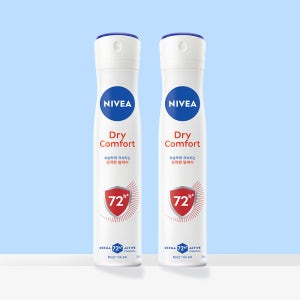 니베아 데오드란트 스프레이 드라이 콤포트 200ml, 2개
