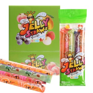 젤리스트로우 80입 (4입x20개)/키즈웰 요구르트 요거트 얼려먹는 짜먹는 젤리