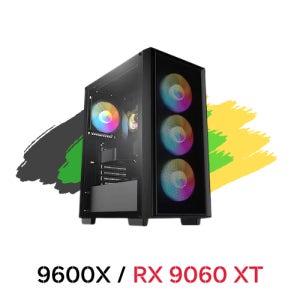 AMD 9600X RX9060XT 게이밍 조립PC 데스크탑