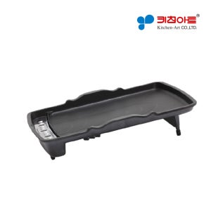 키친아트 금상첨화 고기불판 구이팬 그리들팬 40cm, 와이드
