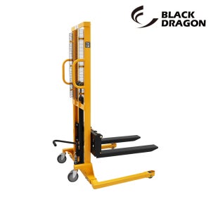 쌍용리프트 확장형 수동 포크리프트 스태커 유압 리프트 파레트 자키 SYF-0315W