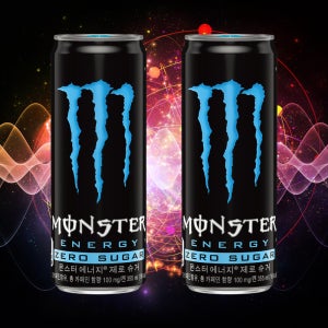 몬스터 제로 슈거 355ml 48캔 고카페인 음료 에너지 드링크 음료수 캔음료