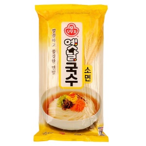 여름별미 국수, 콩국수 면