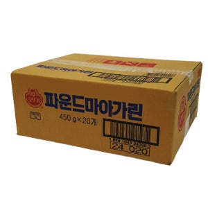 파운드마가린 450G/오뚜기 BOX(20)