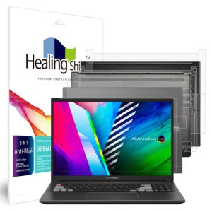 힐링쉴드 에이수스 비보북 프로 16X OLED N7600 블루라이트차단 필름1매 외부3종