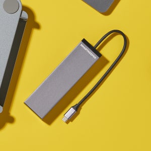 스마트키퍼 SMH02 USB-C 멀티허브 5in1 도킹스테이션 HDMI 4K RJ45 PD60W 맥북 노트북