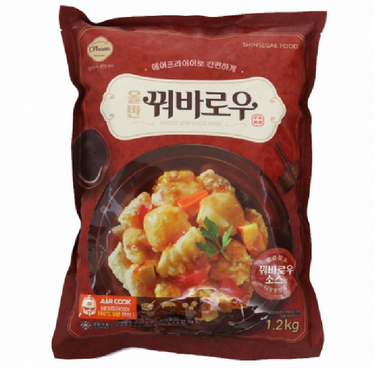 올반 꿔바로우 탕수육 1.2kg