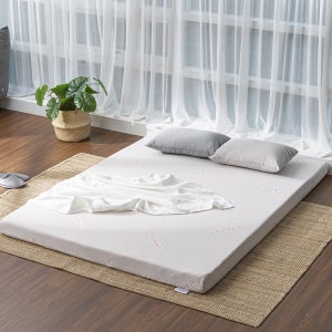 그랜레스트 발칸 메모리폼 일체형 토퍼 10cm 화이트 Q(퀸)