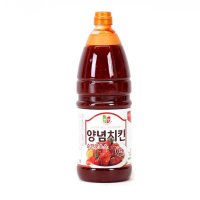 청우 첫맛 양념치킨소스 순한맛 2.1kg 추천