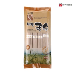 우리밀농협 국산 메밀국수 (4~5인분) 모밀 400g