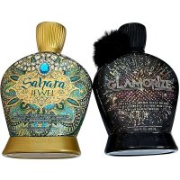 Designer Skin Sahara Jewel 30X & Glamorize Designer Skin Dark Tanning Lotion