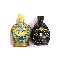 The Sicilian 200X Black Bronzer & Designer Skin Sahara Jewel Tanning Lotion