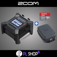 ZOOM F3 포터블 2채널 필드레코더 전용케이스+샌디스크64GB 메모리