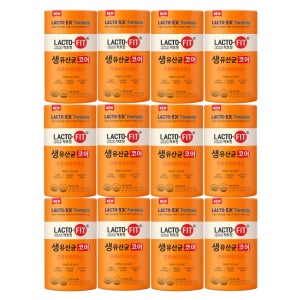 락토핏 5X 생유산균 코어 2g 60포 12통
