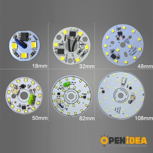 조명용 LED 모듈 기판교체 220V 1.5W-24W 거실램프 [OPEN-FA025]