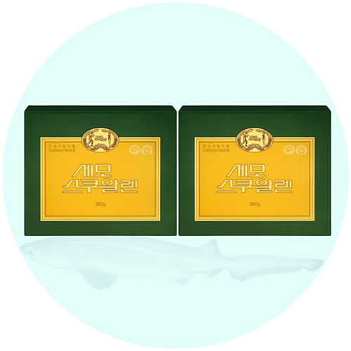 <b>세모</b>스쿠알렌 2g 180캡슐 2곽