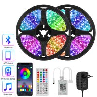 TV 모니터 LED 조명 백라이트 goodland rgb 스트립 빛 12v rgb 테이프 5050 리본