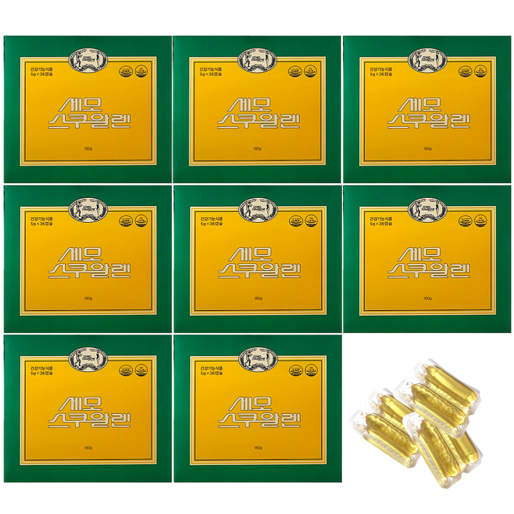 <b>세모</b>스쿠알렌 5g 36캡슐 8곽