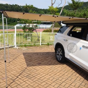 낭만열차-차량용 타프 차박캠핑 자동차어닝 캠핑용 어닝