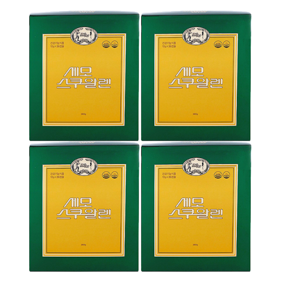 <b>세모</b>스쿠알렌 10g 36캡슐 4곽