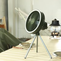 테르보 브리즈 멀티팬 서큘레이터 캠핑 무선 선풍기 휴대용 USB 충전식 타프팬