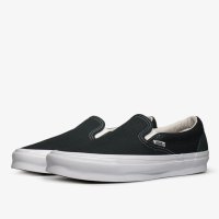 반스 볼트 클래식 슬립온 X 애드섬 블랙 그린 Vans Vault UA OG Classic Slip-On LX x Adsum