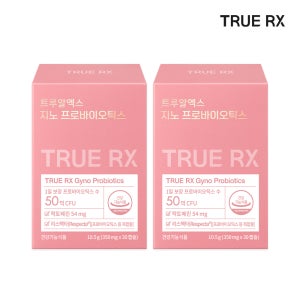 트루알엑스 질 유산균 지노 프로바이오틱스 여성 리스펙타 클리오 30캡슐, 2개