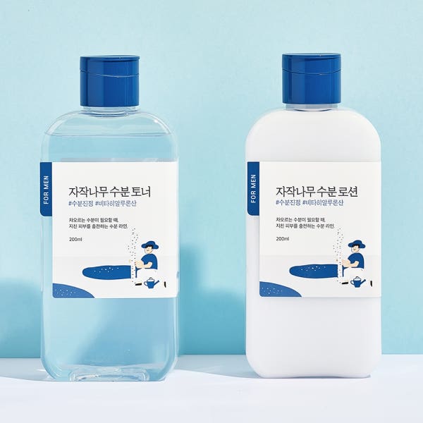 라운드랩 포 맨 자작나무 수분 토너 200ml X 로션 200ml 2종세트