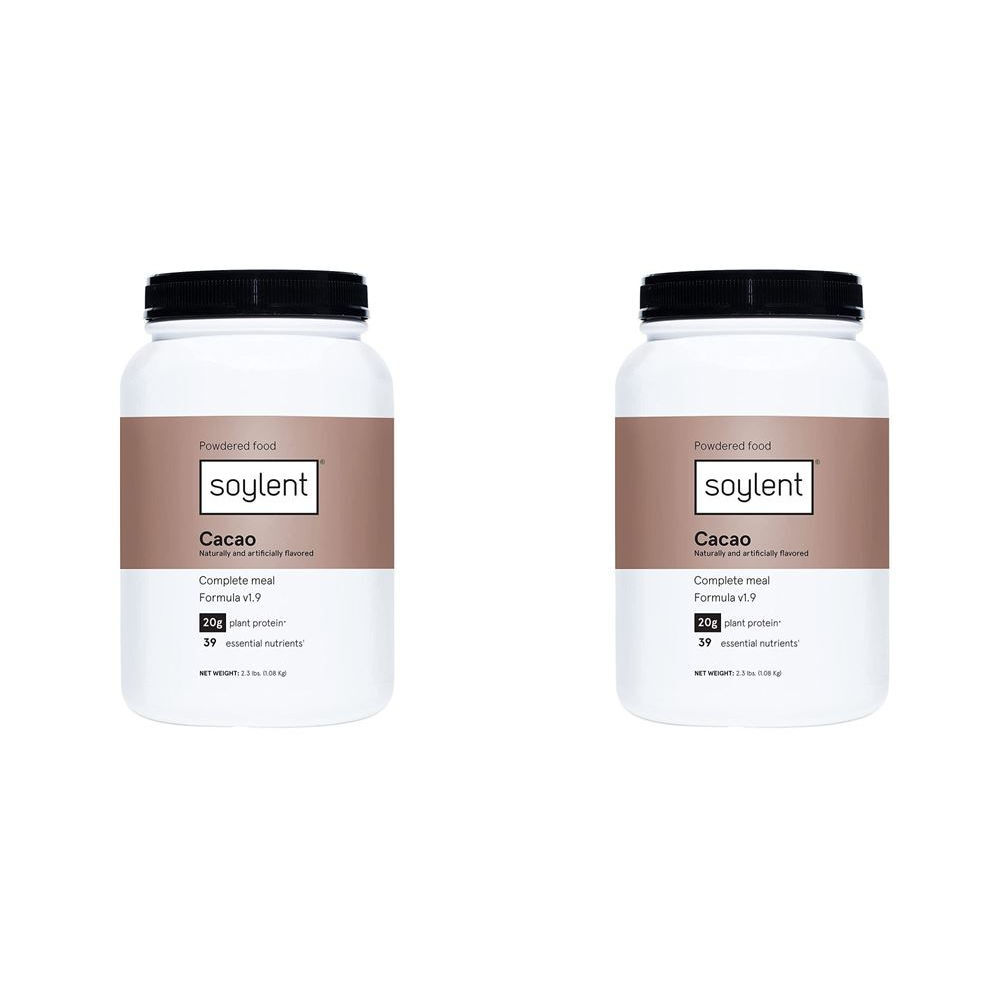 <b>소이렌트</b> 프로틴 파우더 카카오 1.08kg 2팩 Soylent