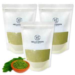 헬로우그린 모링가잎 분말 가루 500g, 3개