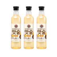 백설 맛술 생강 800ml 3개