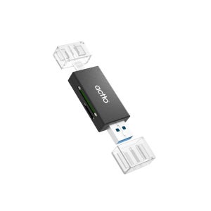 엑토 투웨이 C타입 USB 3.2 듀얼 OTG 멀티 카드리더기 OTG-10 블랙