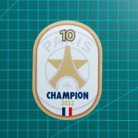 852 (플)프랑스 리그1 LIGUE 1 10th 챔피언 PSG 패치 와펜 로고 엠블럼 마킹 스티커 열부착