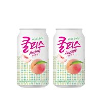 쿨피스 복숭아 과일 주스 업소용 쿨피스캔 350ml 24캔