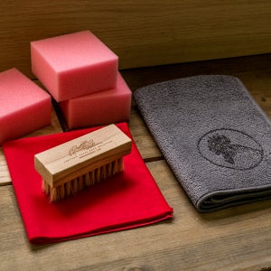 루스터테일 어플레케이터 극세사 타월 브러시 스펀지 세트