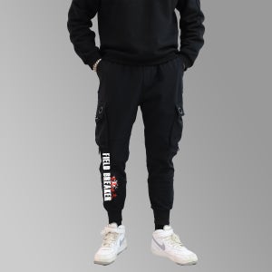 [필드브레이커]겨울 낚시복 낚시 카고 스판 조거팬츠 생활방수 허리밴딩 빅사이즈 남녀공용