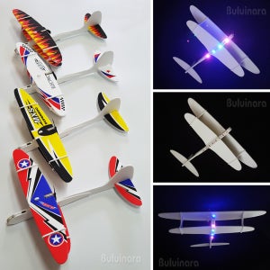 LED 충전식글라이더 (전기동력 비행원리 학습 비행기만들기)