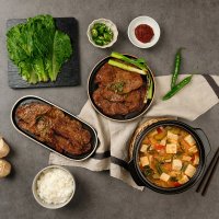 양념목살+된장찌개 SET 1인용 울산맛집 수제 밀키트 간편한 마성갈비세트