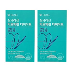 휴온스 연예인 유라 살사라진 장용성 락토페린 다이어트 800mg x 14정 2박스 4주분 효능