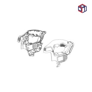 디월트 부품 DCS331 충전 직쏘 케이스 페어 N165198