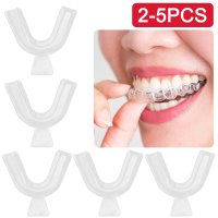 복싱 이갈이 마우스피스 4 개2 입 가드 eva 치아 보호기 bruxism 연삭 안티 코골이 치아 미백 권투 protectio에 나이트 가드 입 트레이