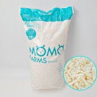 모모팜 슬림쉐이빙 1kg 아스펜 베딩+사탕수수50g 햄스터 고슴도치 소동물 바닥재