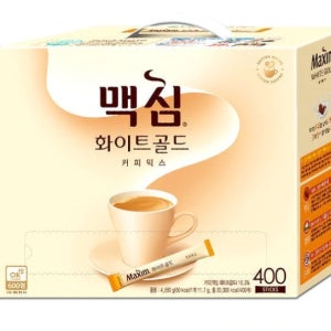 맥심 화이트골드 커피믹스 400T