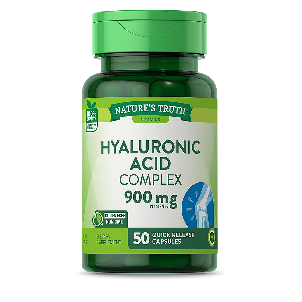 Nature’s Truth Hyaluronic Acid Complex <b>네이처스트루 히알루론산</b> 콤플렉스 900mg 50캡슐